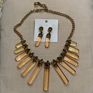 Necklace and Earrings